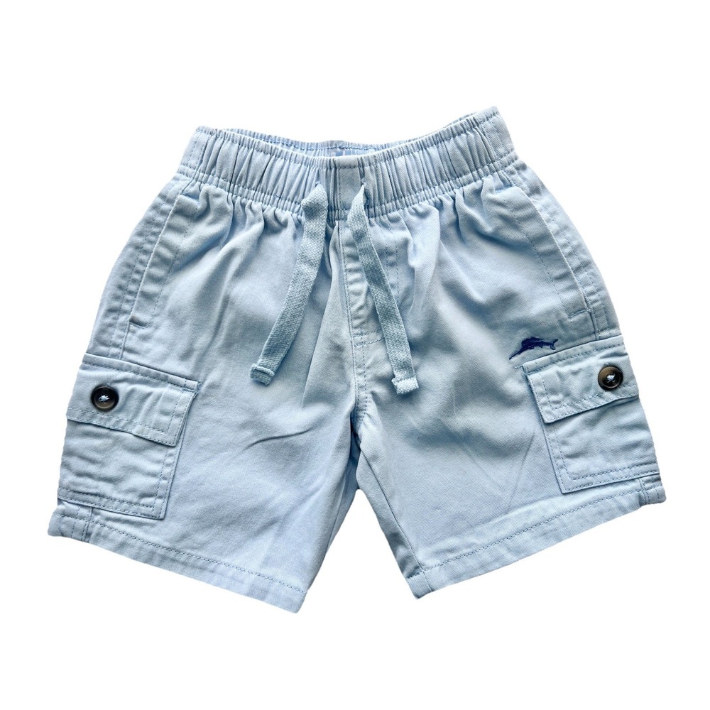 Tommy Bahama Cargo‎ Shorts 4 Drawstring Waist Pockets School Summer Boy Clothing